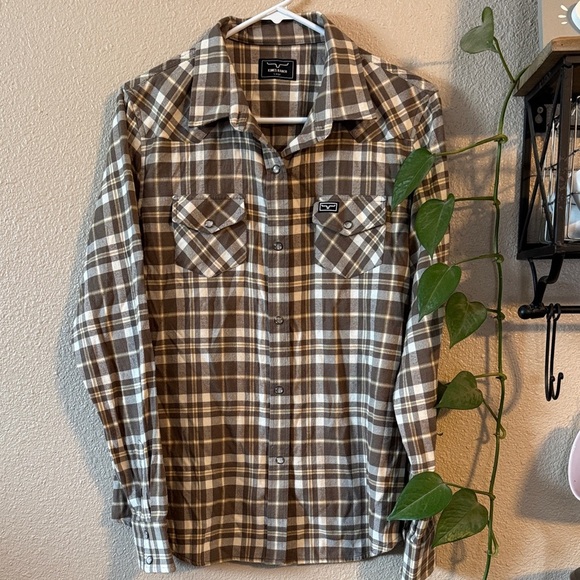 Kimes ranch flannel button up shirt - Picture 1 of 6